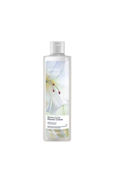AVON Senses White Lily Shower Gel 250 Ml