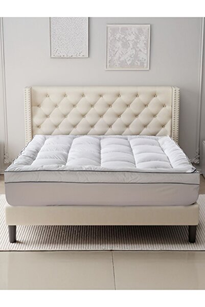 Donetella Mattress Topper 100% Cotton Single-size 100x200 cm –1500 GSM Down Alternative Fill