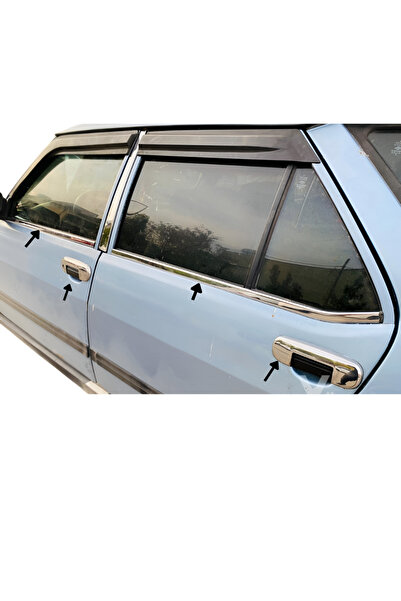 ACK Dizayn FİAT TOFAŞ DOĞAN ŞAHİN ARACA ÖZEL KROM KAPI KOLU + CAM ÇITASI SETİ...