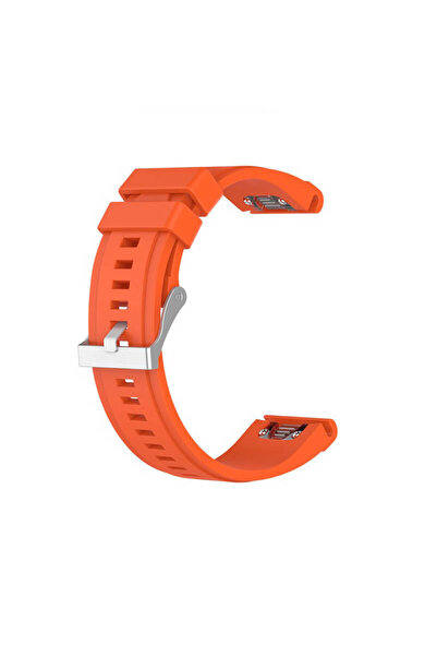 Edman Curea compatibilă Garmin Fenix ​​6X/6x Pro Solar/5x/5x Puls/Fenix ​​3/3 HR/3 Sapphire, 26 mm, Portocaliu