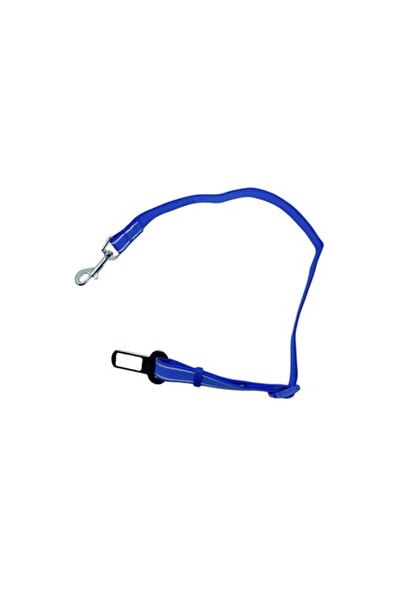 Doty Lesa caine RoadTrip Leash, pentru centura de siguranta a masinii, albast...