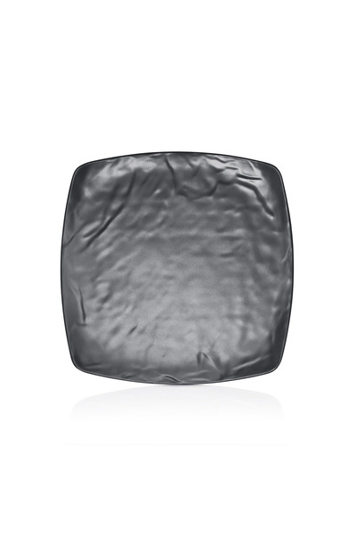 Külsan M7127.G - Carre Matt 6'lı Gri Kare Servis Tabak Seti 27x32,5 cm, Therm...