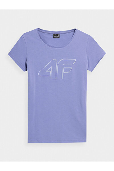 4F Γυναικείο T-Shirt TTSHF0907 Μωβ