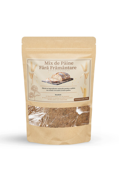 Puremix Mix de Pâine Fără Frământare
