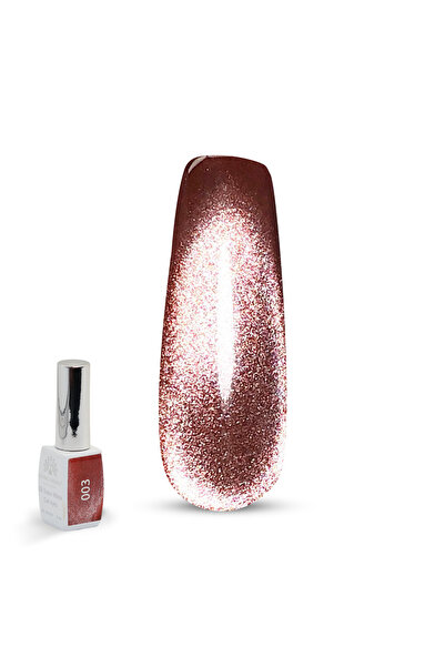 global fashion 3D Snow White Cat Eye Gel Polish – 15ml UV/LED Soak-Off Shimmer Gel, Long-Lasting Gloss Nail Art