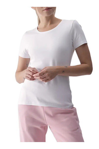 4F Γυναικείο μπλουζάκι TSHIRT F1845 λευκό