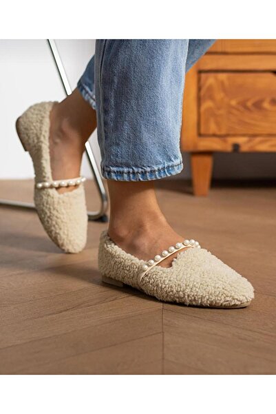 Lion Plush House Slippers Ballet Flats