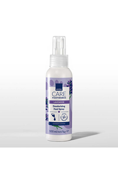 AVON Care Footworks Lavender Deodorising Foot Spray-100Ml