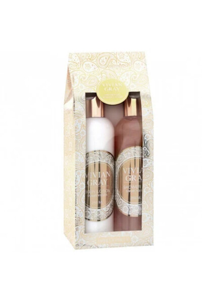 Vivian Gray Set cadou Romance Vanilla & Patchouli, Gel de dus, 250 ml + Lotiune de corp, 250 ml