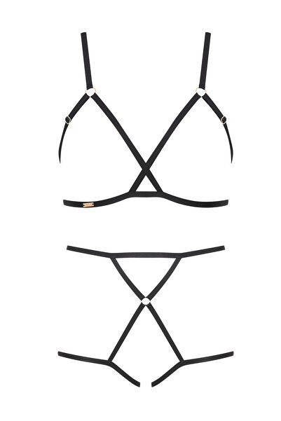 ESOTIQ Set ham din 2 piese, lenjerie intimă sexy și senzuală | Honour