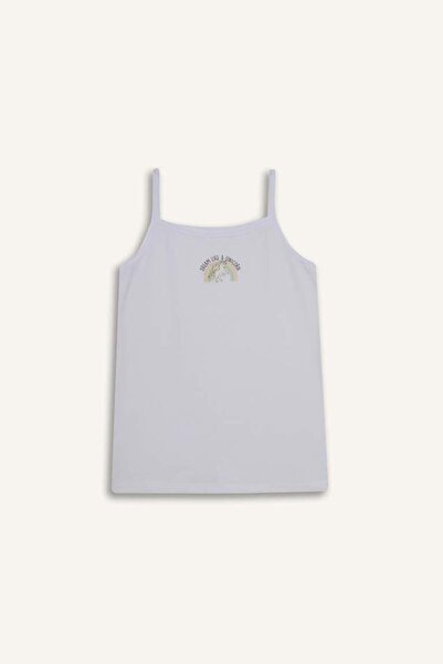 DeFacto Girl's Patterned 2-Piece Undershirt (25 Au)