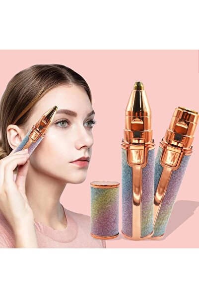 rexa إزالة شعر الوجه للنساء، ماكينة حلاقة كهربائية دقيقة قابلة لإعادة الشحن ع...