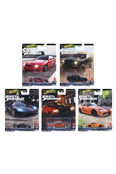 HOT WHEELS Premium F&F - 979L 5li Set