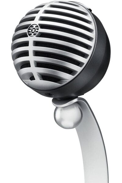 Shure MV5 Digital Condenser Microphone, Portable, Great Audio Clarity, iOS & Android Compatible, For