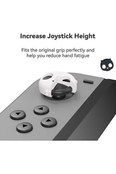 GeekShare Cute Silicone Joycon Thumb Grip Caps, Joystick Cover Compatible with Nintendo Switch/OLED/