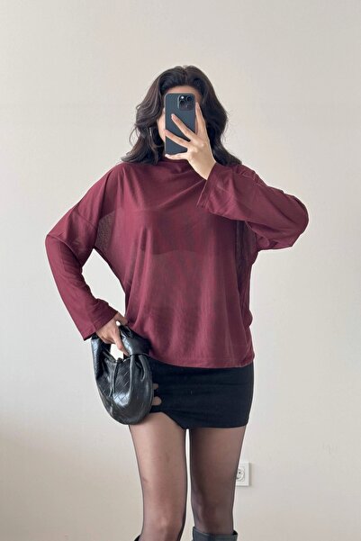 Eka Women's Burgundy Blouse 1045-70230