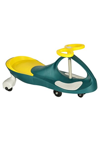 Ikonka Plasmacar gravitational cu LED-uri luminoase Yellow/Green, inaltime de la sol pana la sezut 21 cm, g