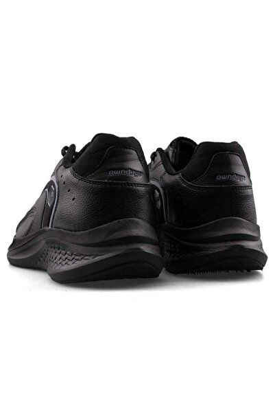 Tuğba Ortopedi 5801 Ανδρικό μαύρο αδιάβροχο άνετο αθλητικό παπούτσια