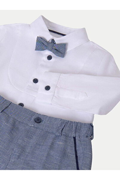 Abel & Lula Σετ πουκάμισου και σορτς abel lula για αγόρια 5250 Μπλε σκούρο