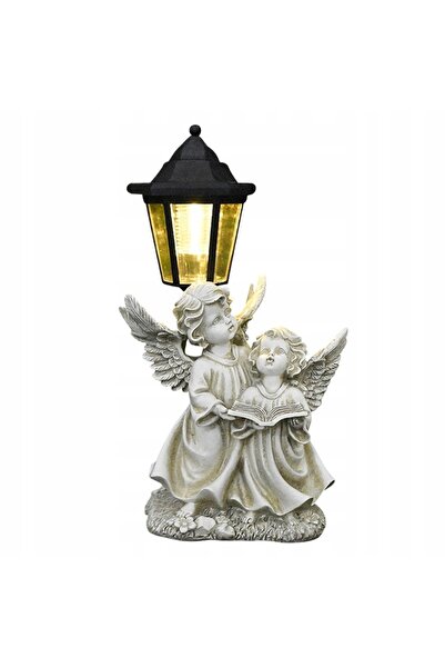 zola Lampa solara pentru cimitir/gradina, Ingeri, LED, senzor crepuscul, rasi...