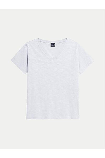4F Γυναικείο T-Shirt 4FWSS24TTSHF1162 Γκρι