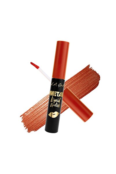 L.A. Girl أحمر شفاه سائل معدني، مولتن GML862