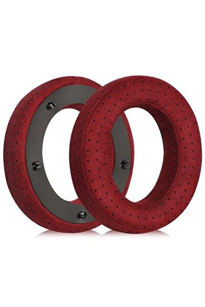 PadForce Pernițe pentru căști Focal, spumă cu memorie - roșii, microfibră cu ...