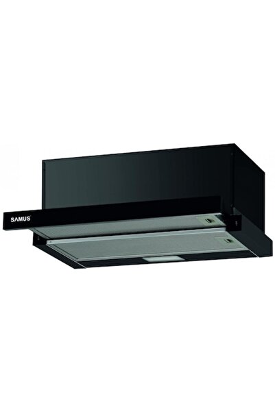 Samus HS6060TB Built-in Hood, 1 motor, 2 absorption steps, Black