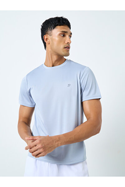 Styli Regular Dry Fit Active T-Shirt with Logo Detail