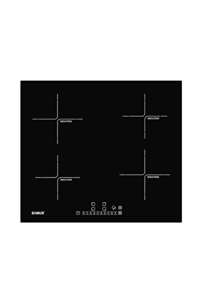 Samus Induction Cooktop PSI-64BG7, 60 cm, 4 Cooking Zones, Touch Control, Black