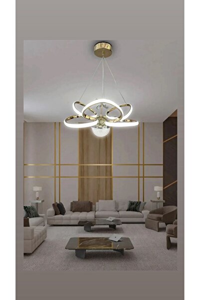 FRLNGZ LED LOTUS 3 RENK 4 TOPLU LED SARKIT AVİZE 3 RENK