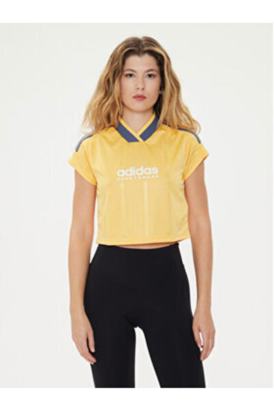 adidas Γυναικείο T-Shirt IS0726 Κίτρινο