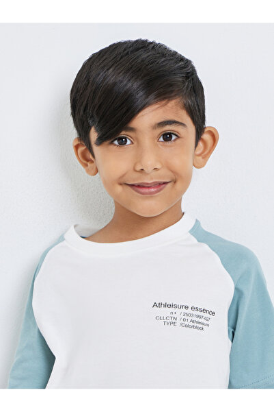 Styli Boys Cotton Slogan T-Shirt and Joggers Set