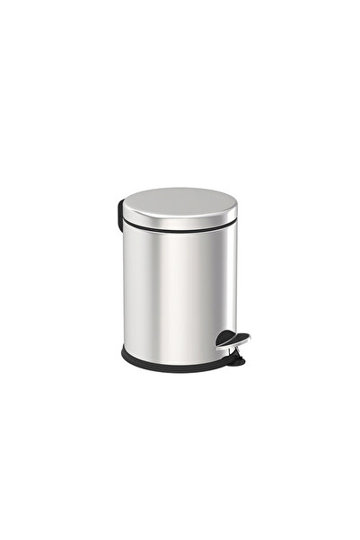 İzmir Fırça Luna 12 Lt. Stainless Pedal Trash Can - Soft Close - 4100559592