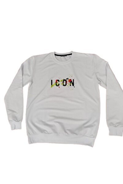 ELA Sweatshirt oversize unisex ELATOPTAN RELAX FIT cu gâtul rotund