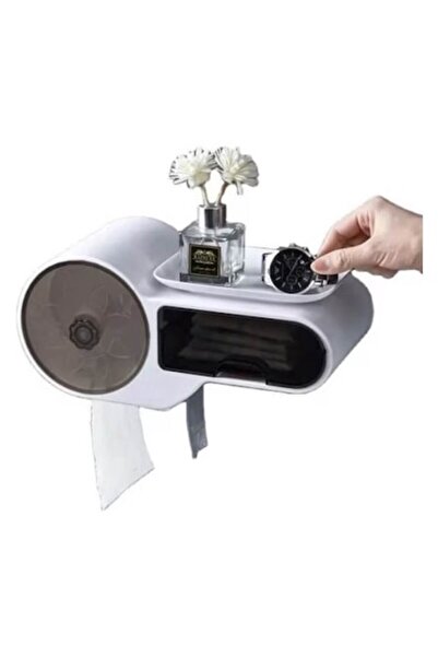 stuffix Suport alb pentru hârtie igienică