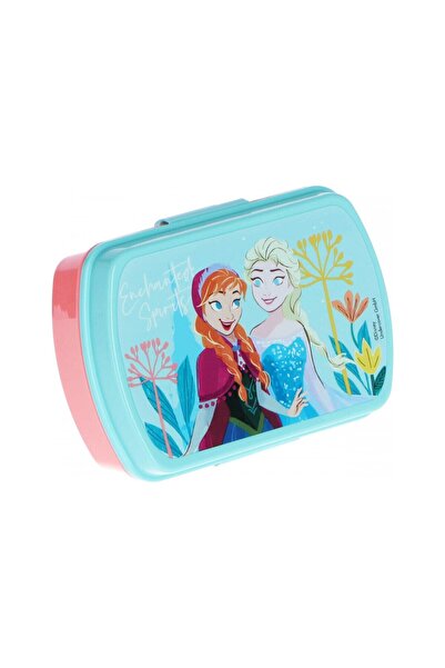Frozen Multicolored sandwich box, 20x8 cm, made of BPA-free plastic,