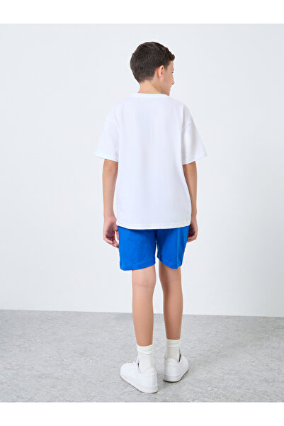 Styli Teen Oversized Cotton T-Shirt and Shorts Set