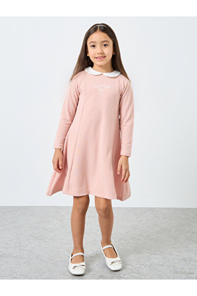 Styli فستان محبوك للبنات
