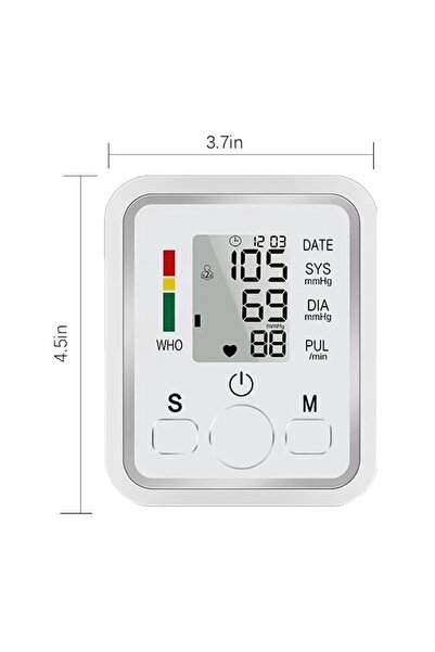 OEM Electronic medical-approved blood pressure monitor with adjustable cuff, digital display, and memory