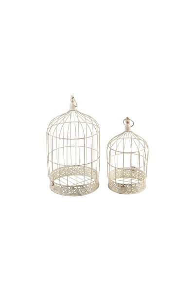 Mercaton Set 2 decorative bird cages, garden ornament, MagicHome