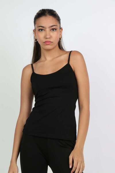 mica Solid Strappy Top