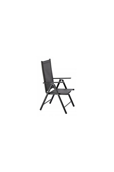 Chomik Garden chair, foldable, aluminum, gray, 65x55x104,