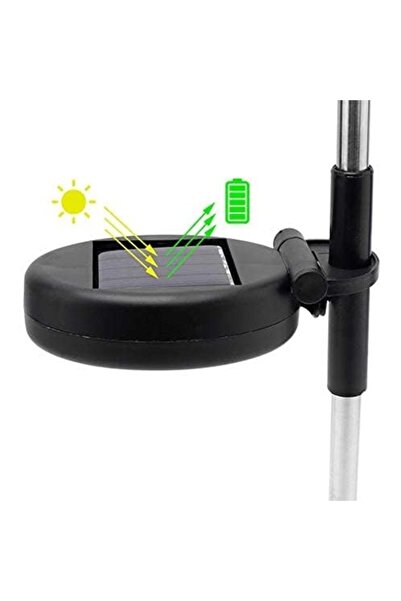 Flippy Decoratiune gradina Fireworks, lumina calda, sarma de cupru, incarcare solara, 55W, 90 cm