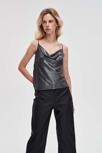 Livia Shiny Strappy Top