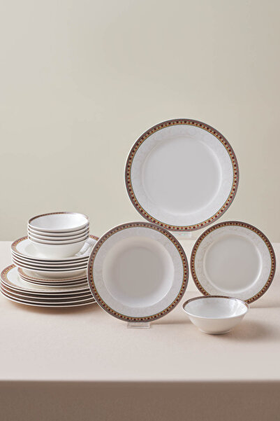 Karaca Suzan 24 Parça 6 Kişilik Yemek Takımı