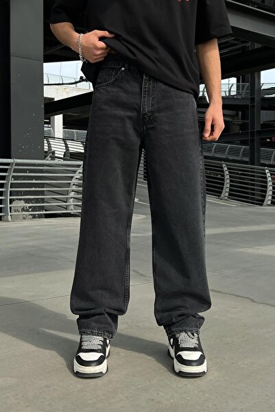 Flaw Wear Basic Anthracite Baggy Jean