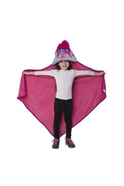 Mediadocs Publishing Trolls Queen Poppy Poncho cu gluga