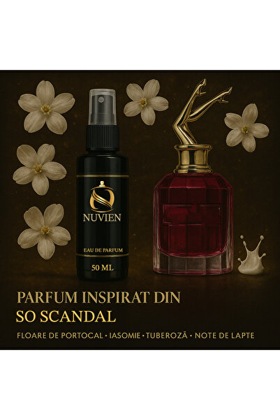 Nuvien Apa de parfum, 50 ml - N116, inspirat din So Scandal