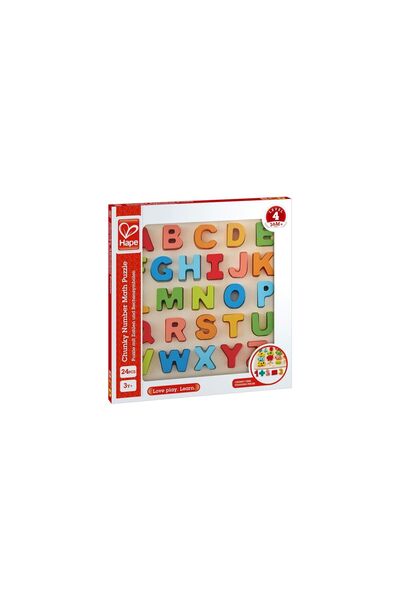 Hape PUZZLE ALFABET CHUNKY